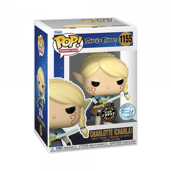 Funko POP! Black Clover: Charlotte (Chase Glow Limited Edition)
